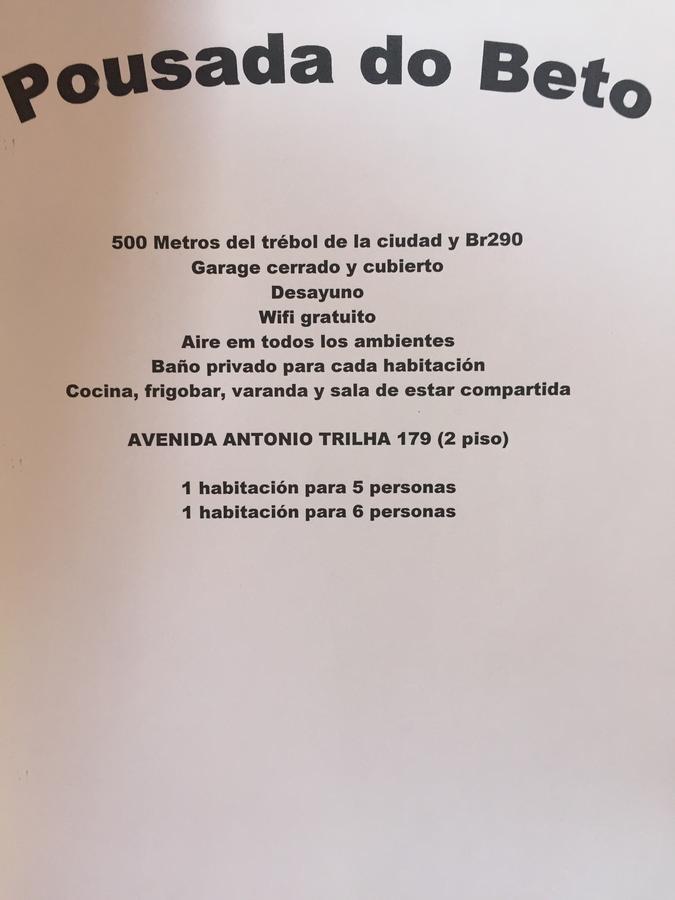 Pousada Do Beto São Gabriel Kültér fotó